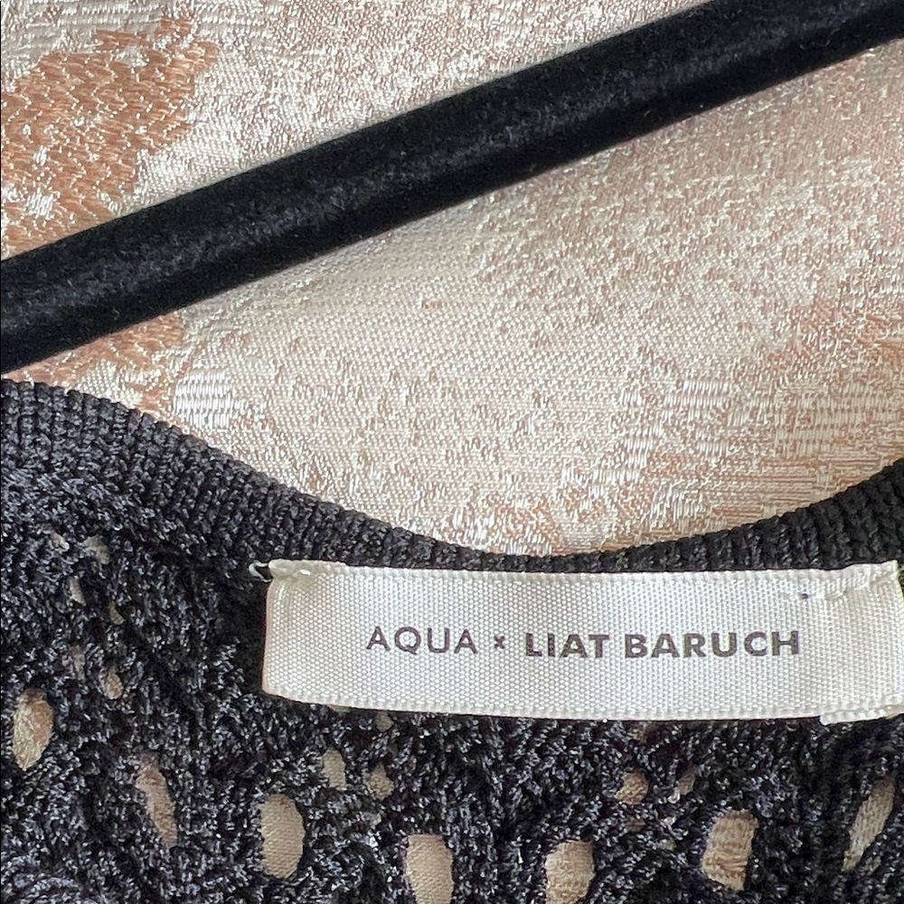 NWOT AQUA & LIAT BARUCH Elegant Black Women's Dress SIZE XS - Picture 2 of 9